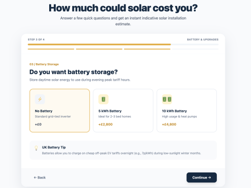 Battery Upgrades