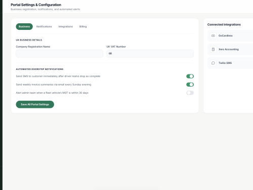 Settings & Configuration