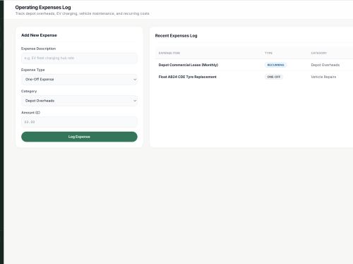 Expense Tracking