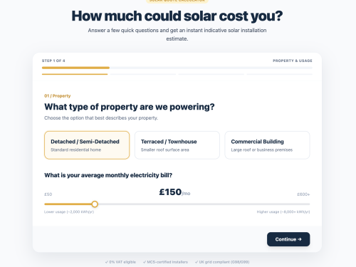 Property & Bill Selector