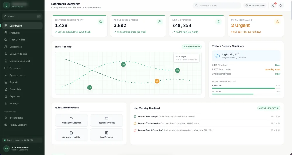 Dashboard Overview