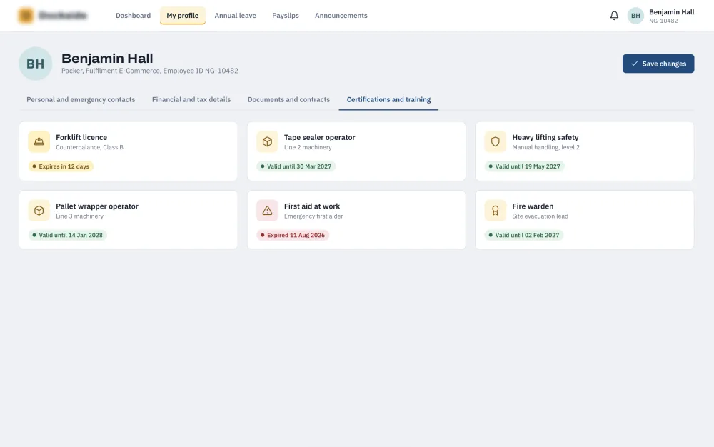 Certifications & Training