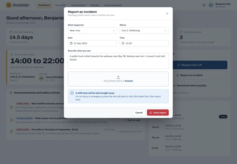 Report an Incident