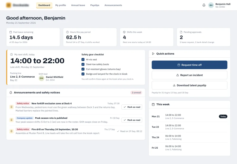 Employee Dashboard