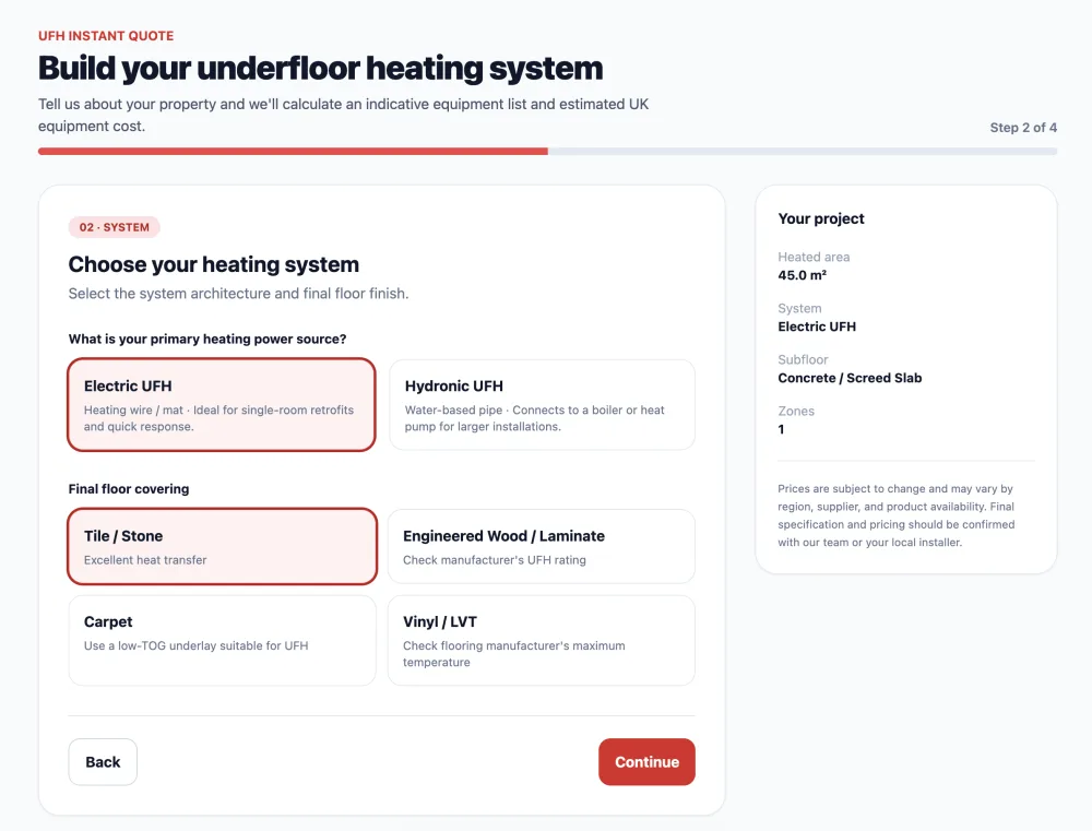 Step 2: System Details