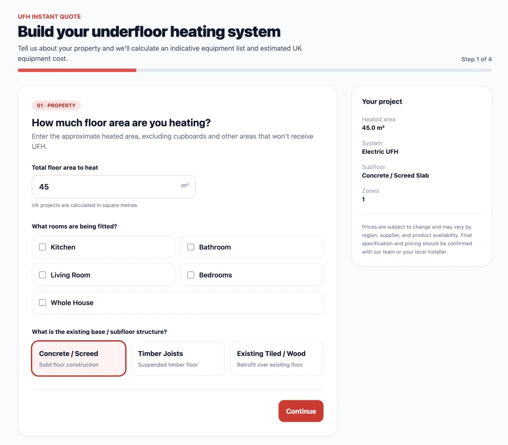 Step 1: Property Details