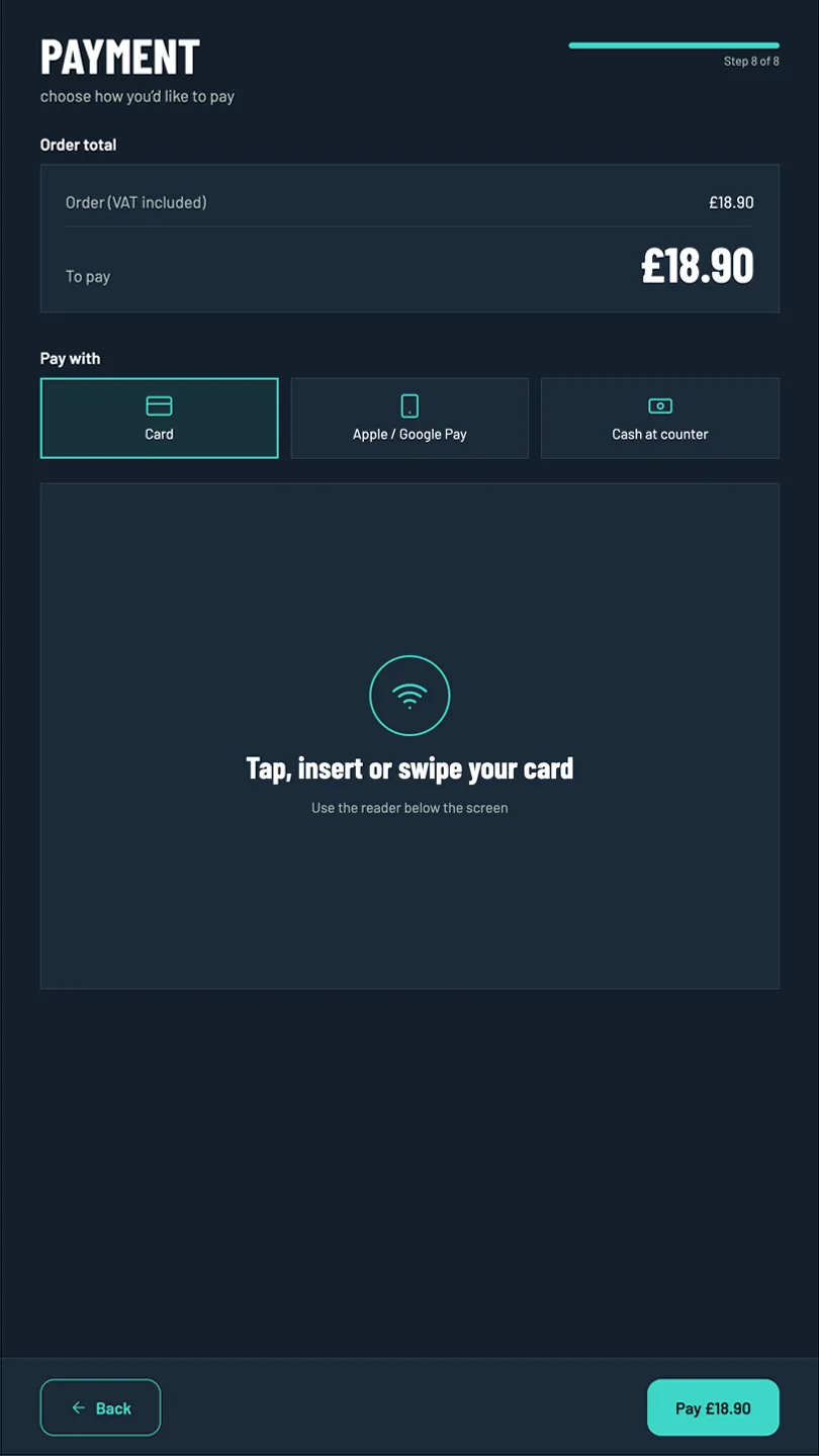 Payment Selection