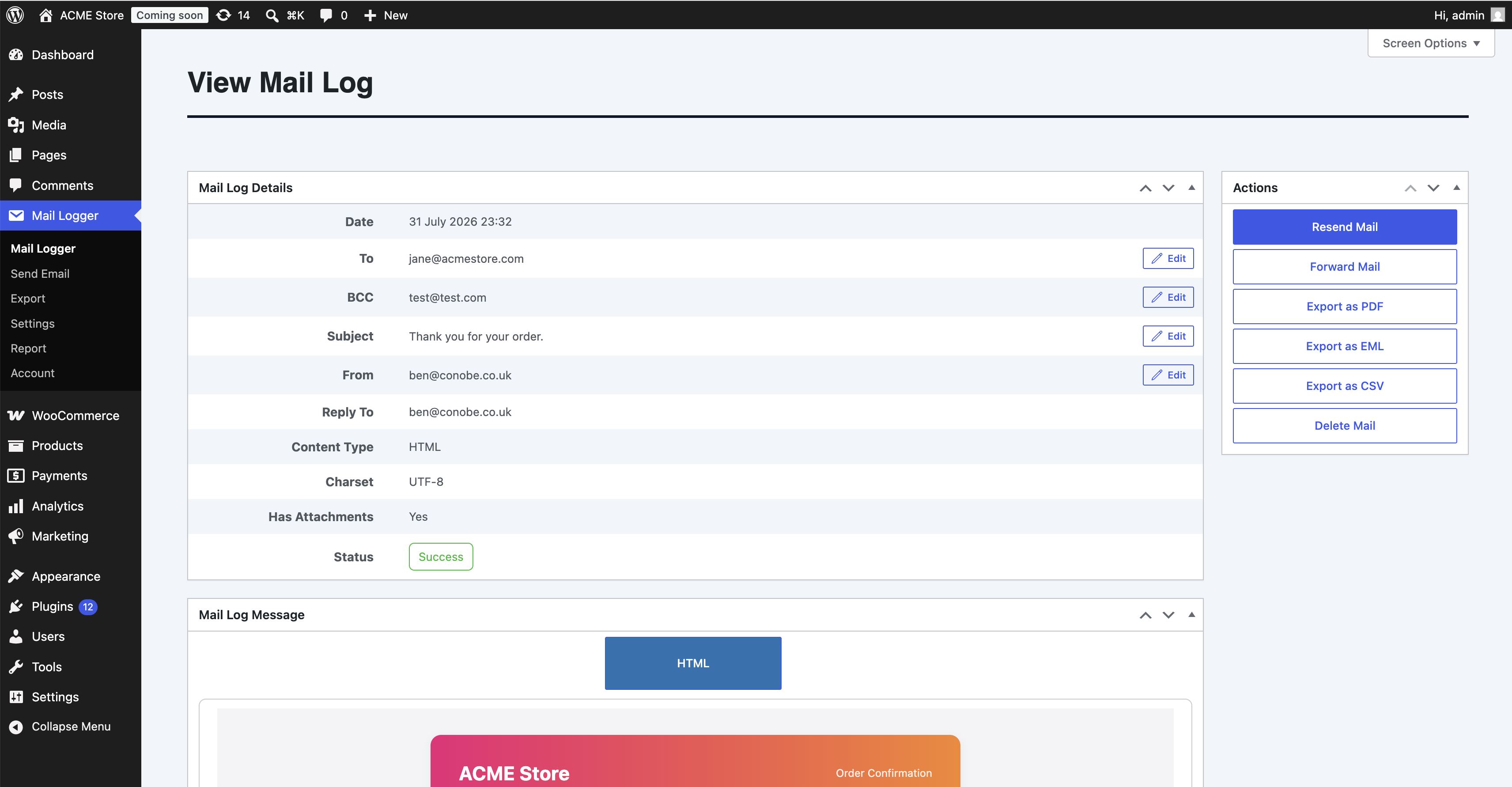 Email Logs thumbnail 14