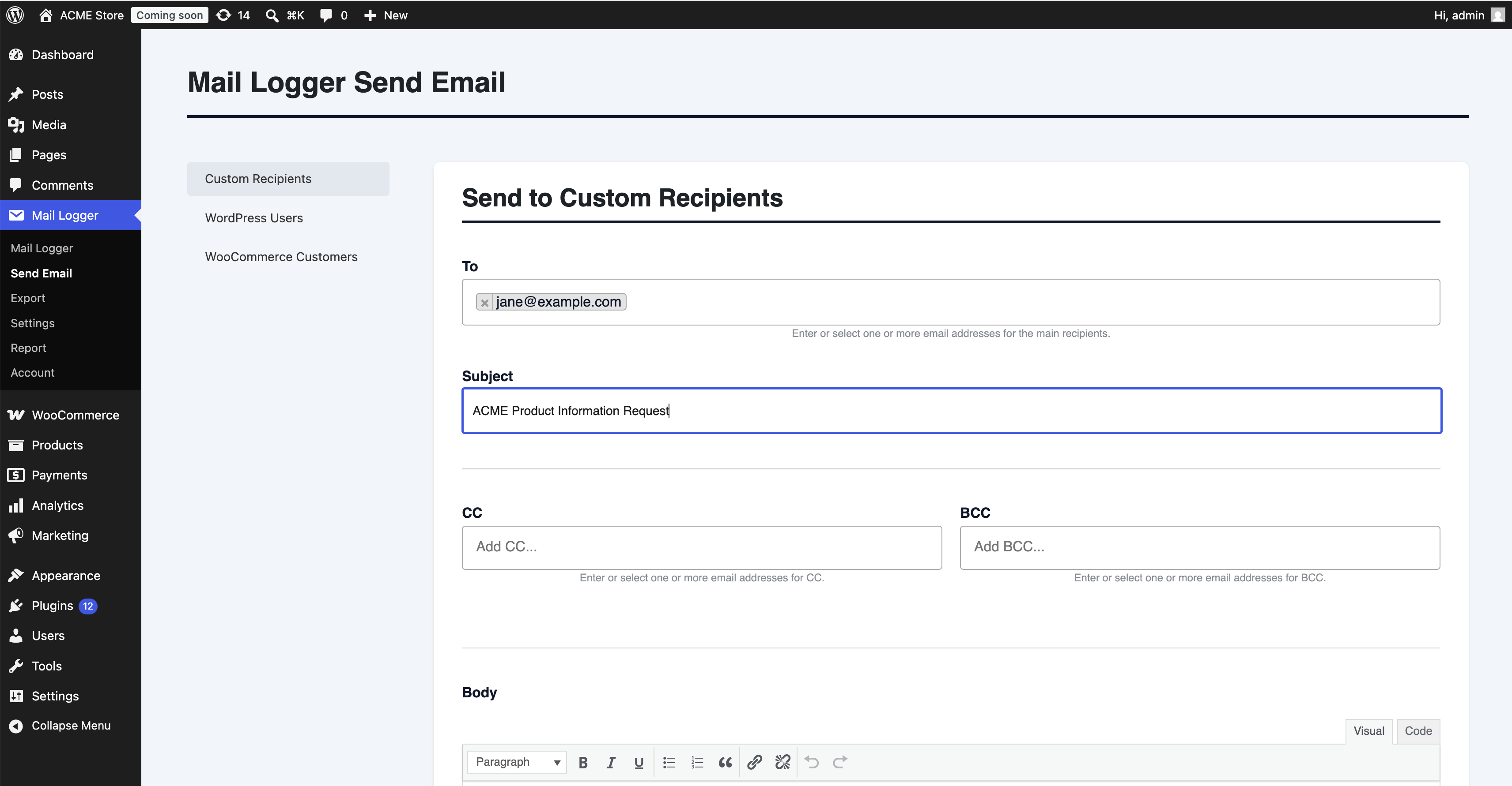 Email Logs thumbnail 2