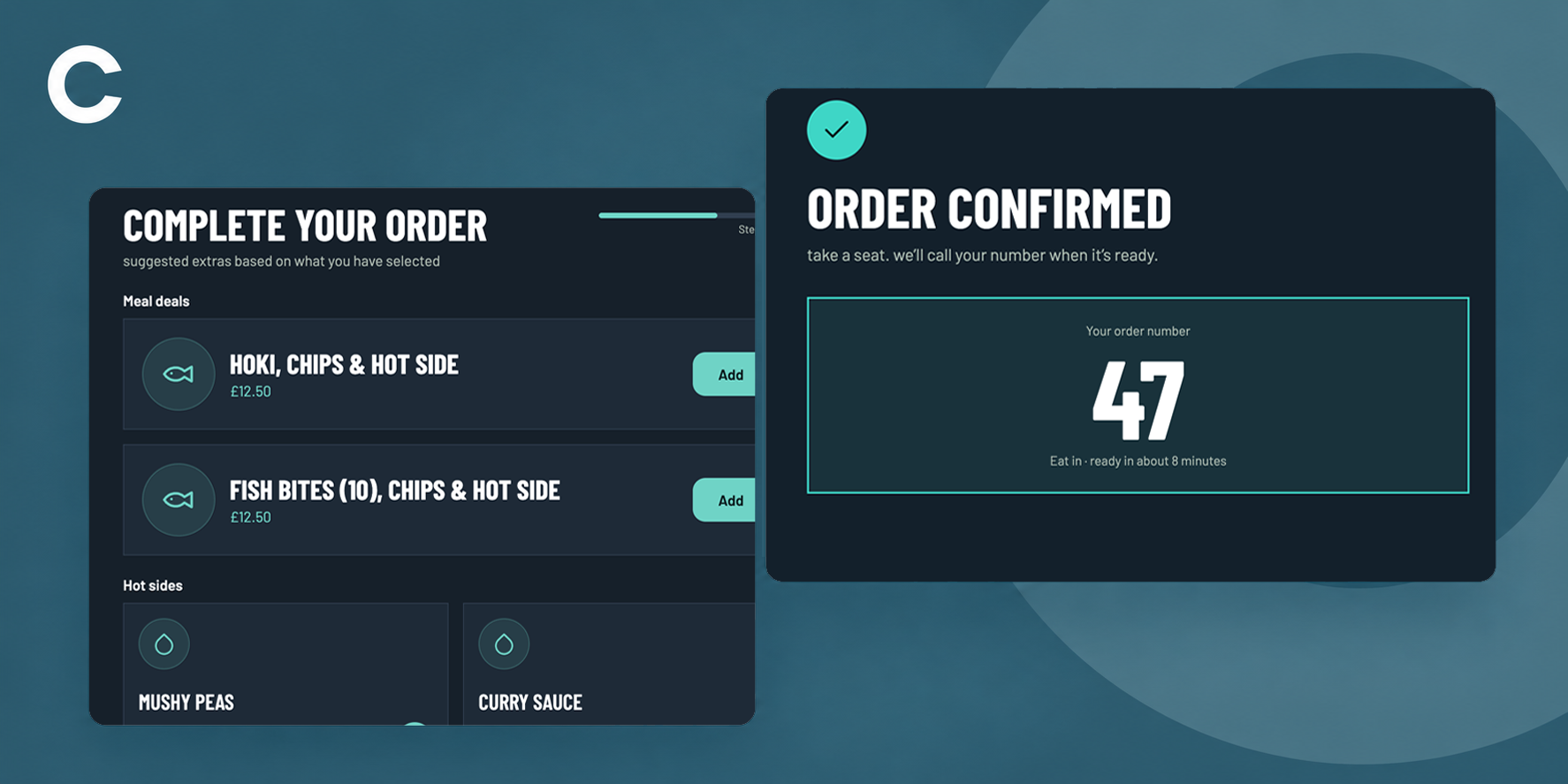 Hero image for the Android Food Ordering Kiosk