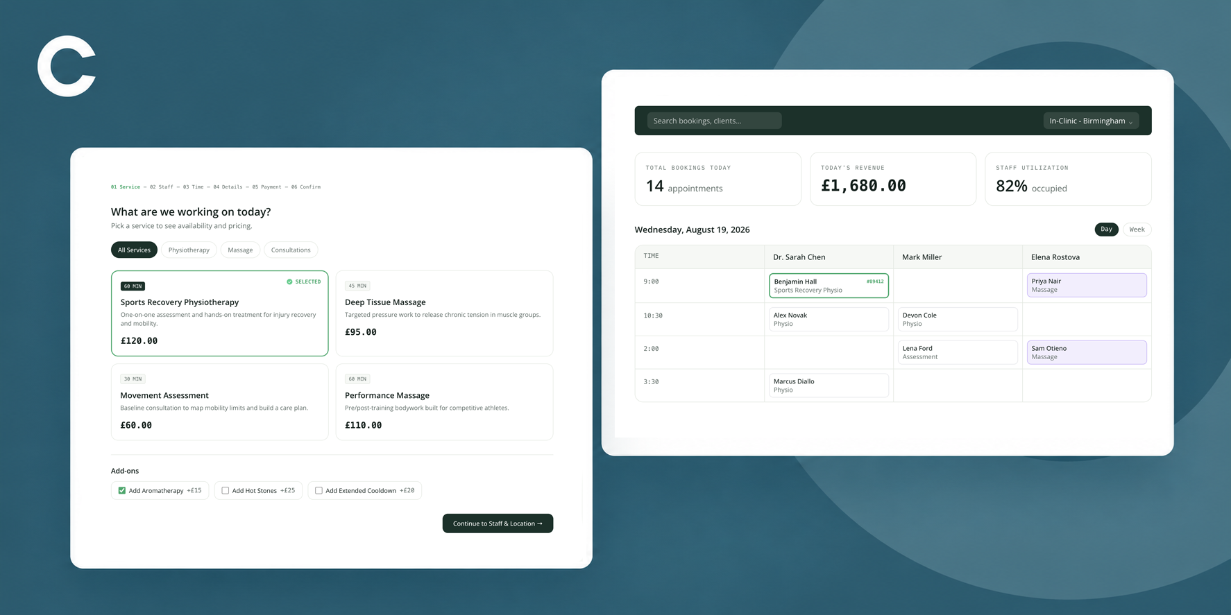 Hero image for the Booking & Appointment System Plugin