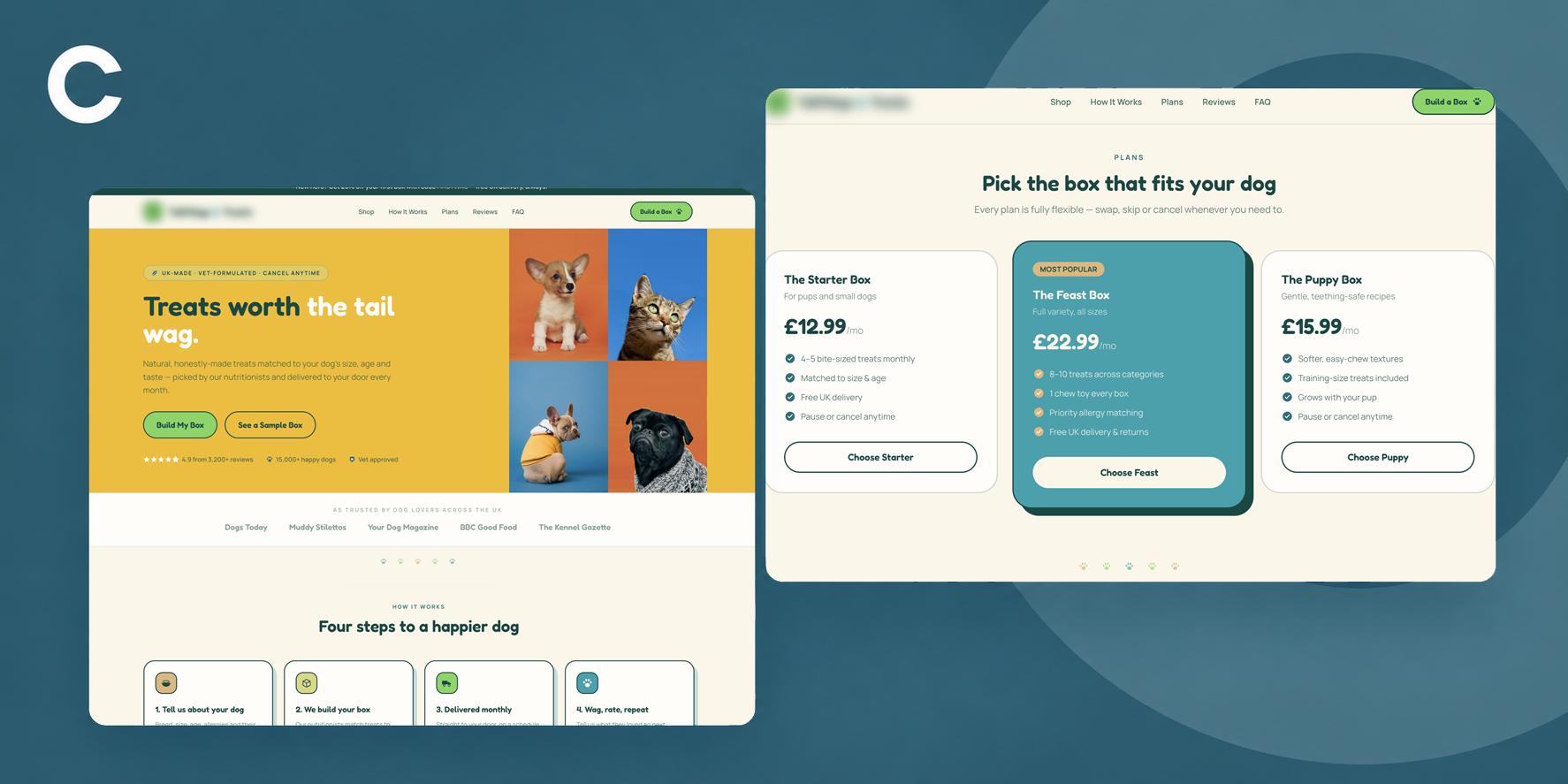 Hero image for the Custom WooCommerce & Subscription Box Builder