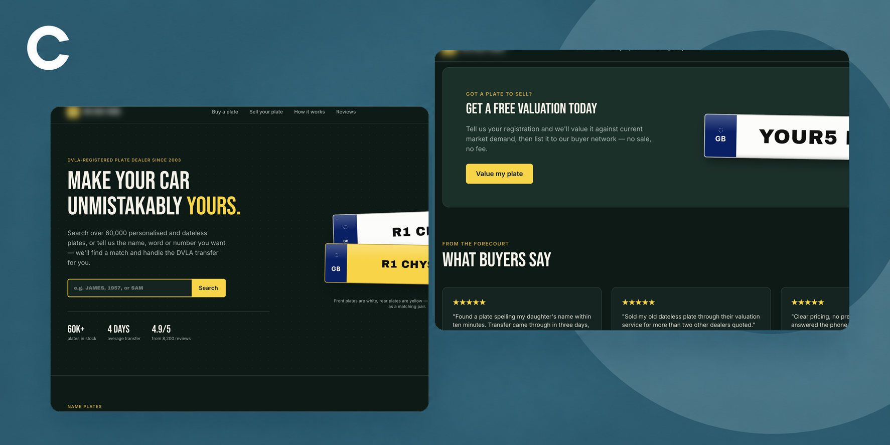 Hero image for the WordPress Custom WooCommerce & DVLA Plate Lookup Engine